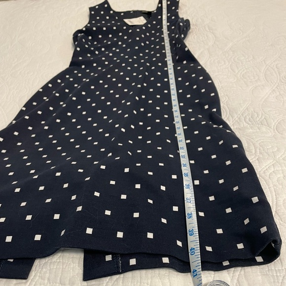 Banana Republic Ponte Polka Dot Sheath Dress Size 0 - Picture 7 of 11